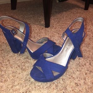 Royal Blue Heels